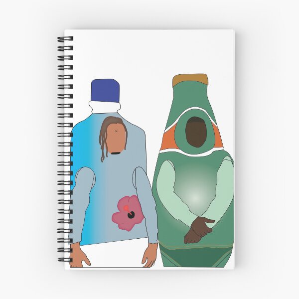 Item preview, Kanye and Lil Pump designed and sold by theycallmecraft.