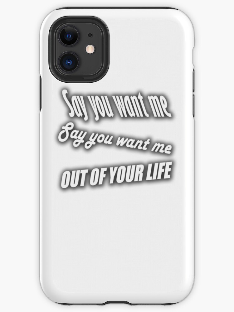 Youngblood Say You Want Me Out Of Your Life 5 Seconds Of Summer Iphone Case Cover By Scottishcookie Redbubble