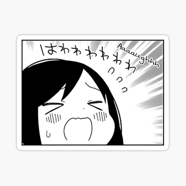 Hitoribocchi no Marumaru Seikatsu Sticker for Sale by keonnyx