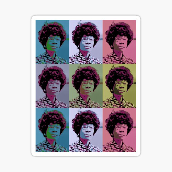 Shirley Chisholm for President Sticker
