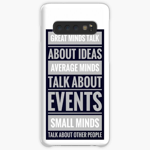 Great people talk about ideas Samsung Galaxy Snap Case