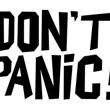 Artwork thumbnail, NDVH Don't Panic - Red 2 H2G2 by nikhorne