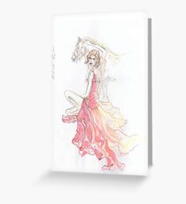 pony love Greeting Card