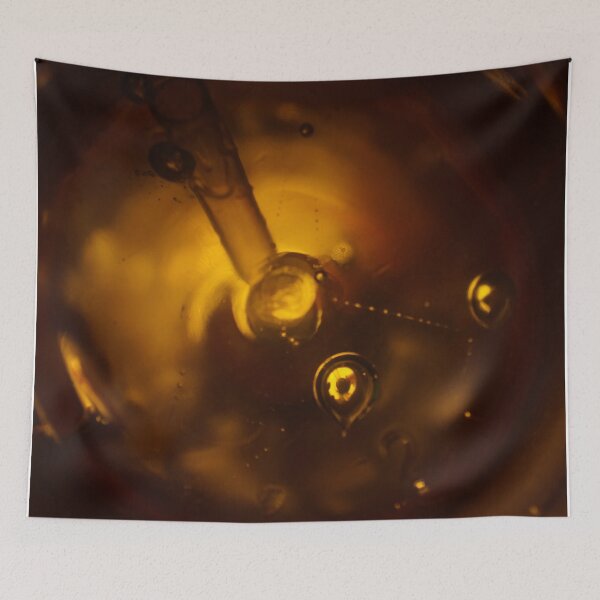 Item preview, Orangey Bubble Macro Photo designed and sold by AshGrove.
