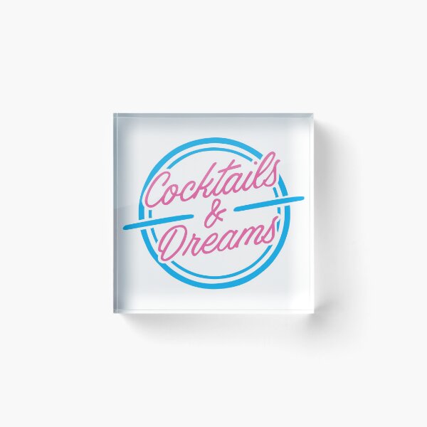 Item preview, Cocktails and Dreams designed and sold by SamsStickers.
