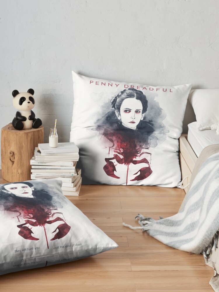 Alternate view of Penny Dreadful - They Will Hunt You Floor Pillow