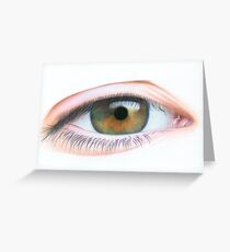 Step by Step Tutorial on drawing an Eye Greeting Card