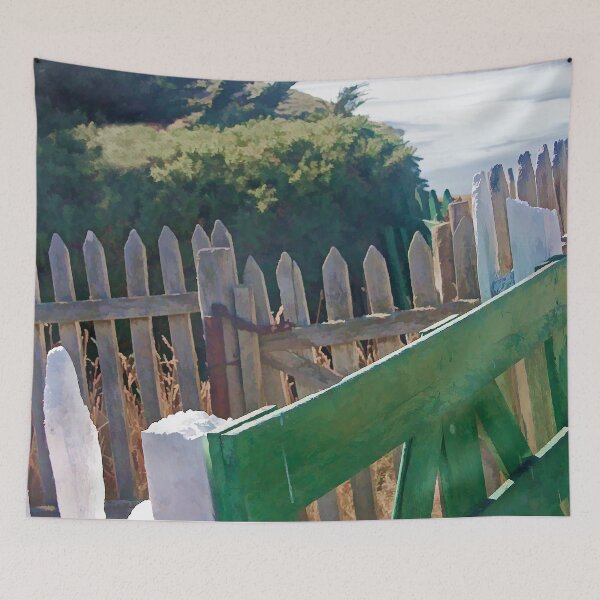 Item preview, The Painted Fence designed and sold by Marylou Badeaux.