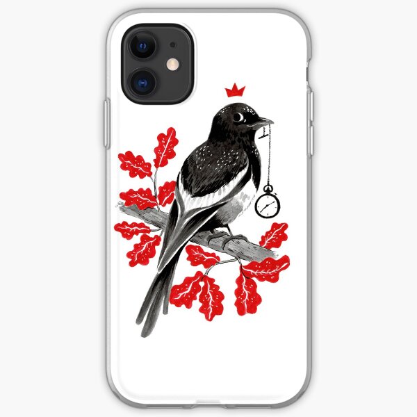 Precious Magpie iPhone Soft Case