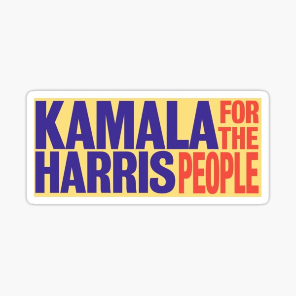 Kamala Harris 2020 Presidential Election Sticker