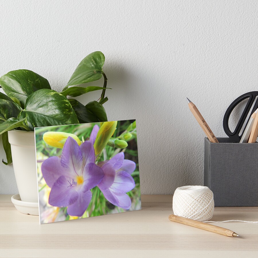 Item preview, Art Board Print designed and sold by blossom.
