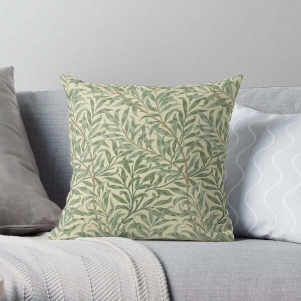 Branches de saule William Morris Coussin