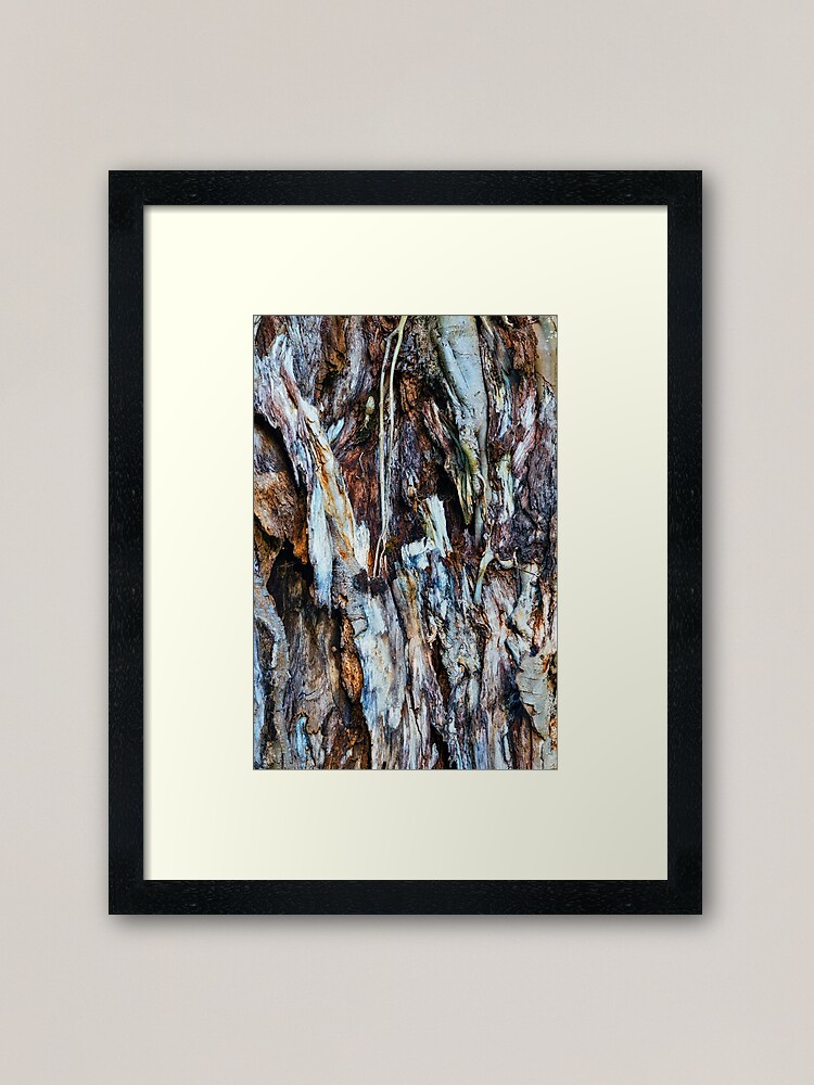 Alternate view of Decaying tree trunk Framed Art Print