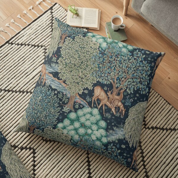 William Morris le ruisseau Coussin de sol