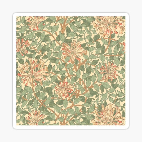 William Morris Honeysuckle Sticker