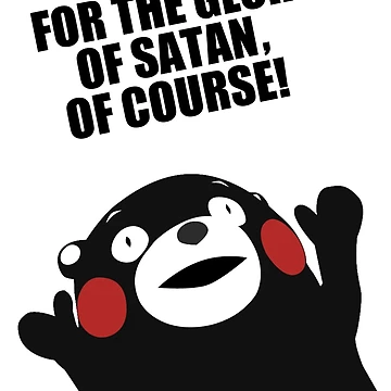Artwork thumbnail, Satanic Kumamon by RorcraftMC