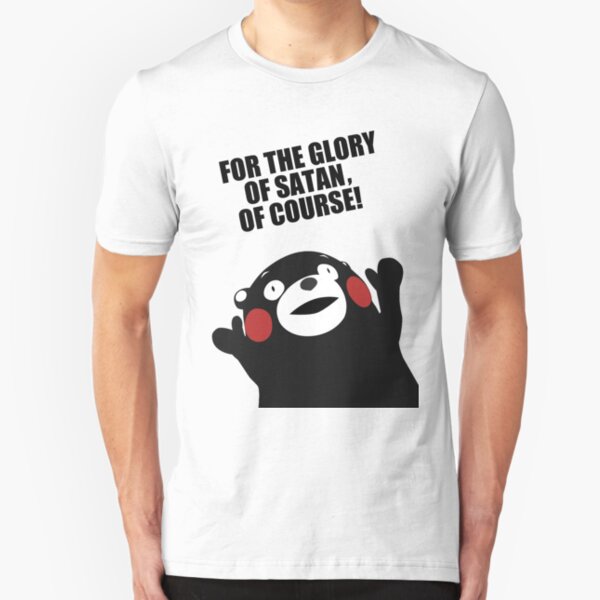 Satanic Kumamon Slim Fit T-Shirt