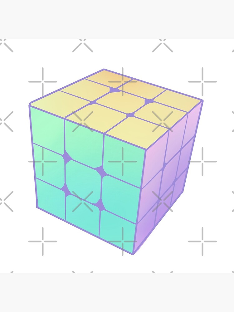 Pastel Rubik's Speed Cube