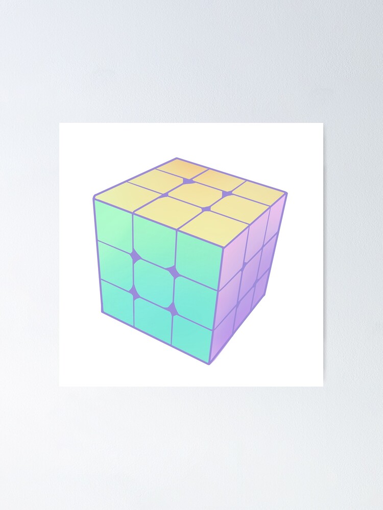 Poster khối Rubik Speed Cube màu Pastel - chủ đề lôi cuốn với sự kết hợp độc đáo giữa khối Rubik và phong cách Pastel. Hình ảnh đẹp mắt cùng với tốc độ xoay ấn tượng sẽ khiến bạn không thể rời mắt. Hãy sắm ngay poster để trang trí phòng của mình nào!
