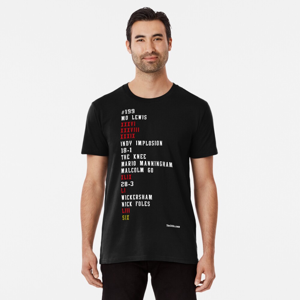 New England Wins Sixth Title: How We Got Here Premium T-Shirt