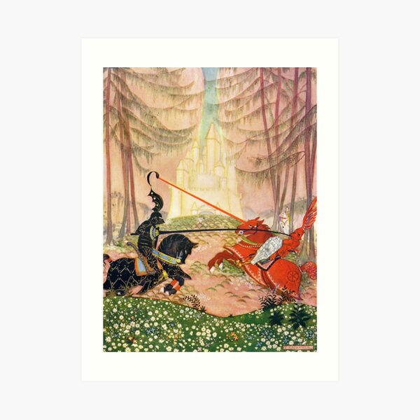 Thomas Mackenzie Sir Gareth Red Knight King Arthur Countd Cross Stitch Pattern