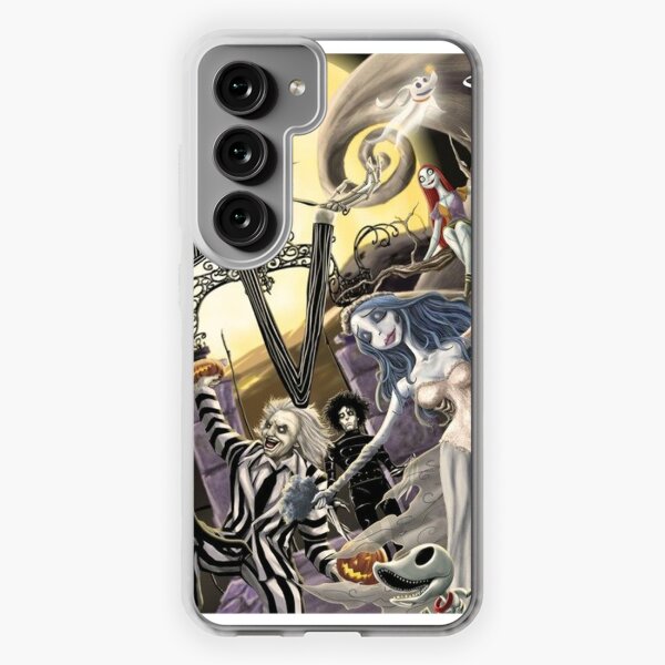 Galaxy S20 Tim Burton per Nightmare Before Christmas Lock Shock Barrel Case  : : Elettronica