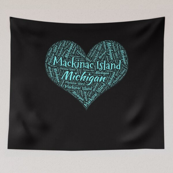 Item preview, I Love Mackinac Island Michigan designed and sold by SylviaSmiles.