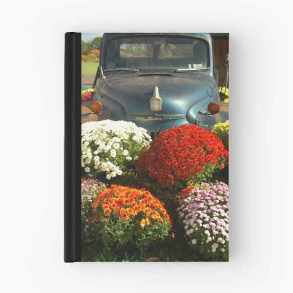 Item preview, Blue Car And Mums designed and sold by Kathleen Struckle.