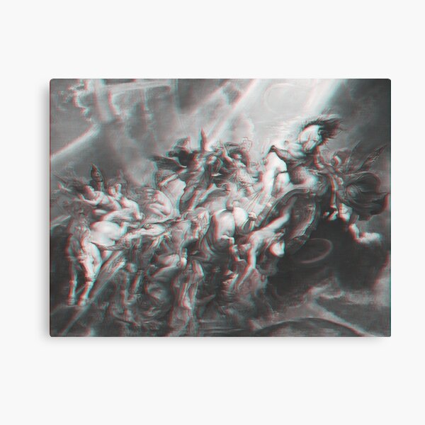 The Fall of Phaeton Anaglyph Canvas Print