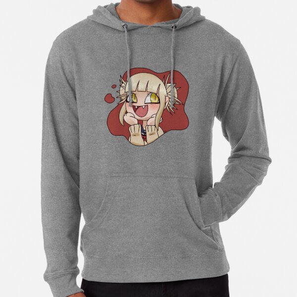 Himiko Toga Chibi Ahegao Lightweight Hoodie By Spaceaura666