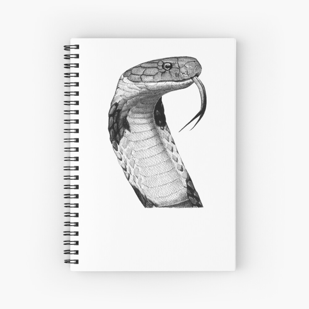 Notebook Cover Design with Handmade Snake Pattern Stock Vector -  Illustration of style, spiral: 54804114