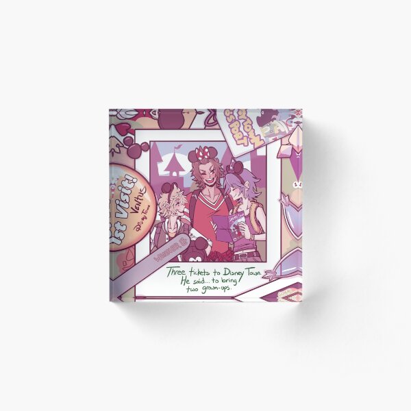 Treasured Memories - Adult Supervision Required Acrylic Block