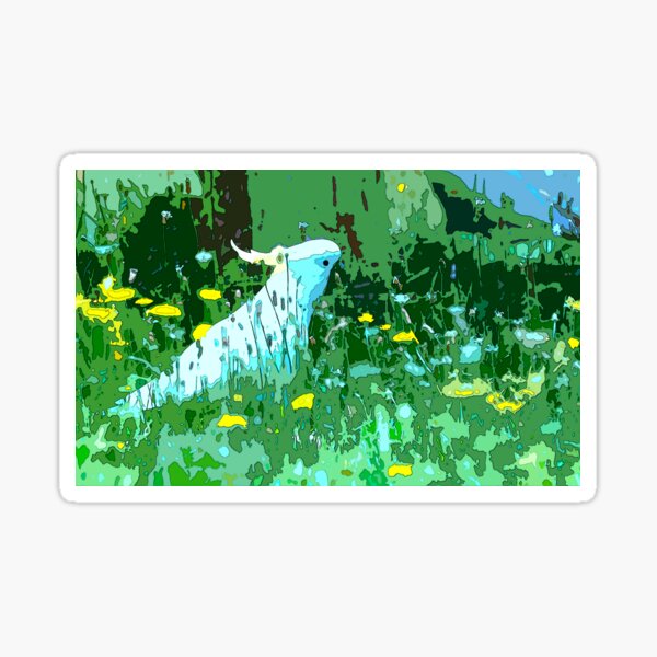 Happy Cockatoo Sticker