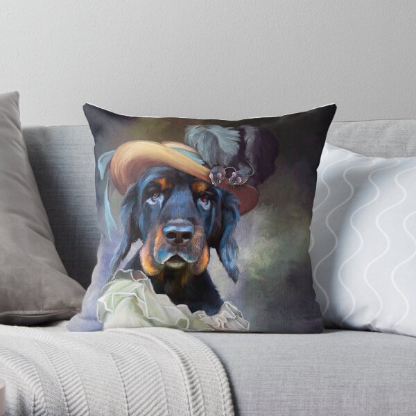 Lady Honey (PCD2572) Throw Pillow