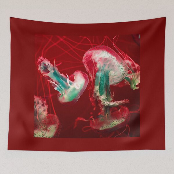 Item preview, Jellyfish in Red  designed and sold by hawkie.