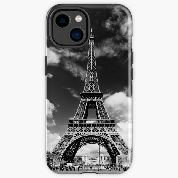 The crowd around the Eiffel Tower - Paris, France iPhone Tough Case