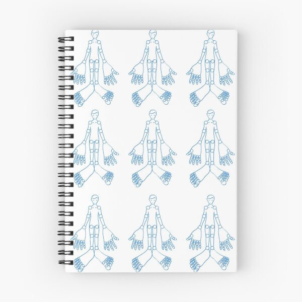 Item preview, Homunculus Pattern - Blue designed and sold by Alberta Rheumatology.
