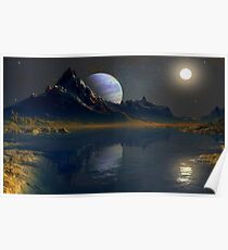 Worlds of the Blue Giant Poster