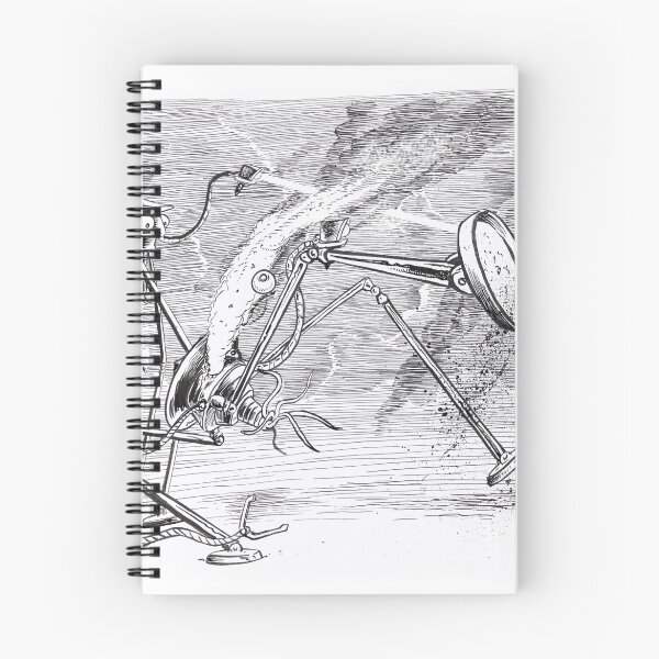 Item preview, War of the Worlds, Fighting Machine Down. designed and sold by SnakeArtist.