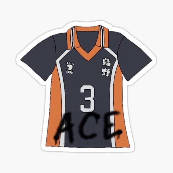 Camiseta Haikyuu Asahi Azumane Anime Unissex Voleibol Ace - R$ 129,9