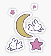 Sailor Moon inspiriert Bunny of the Moon Tagesdecke Kuscheldruck Sticker