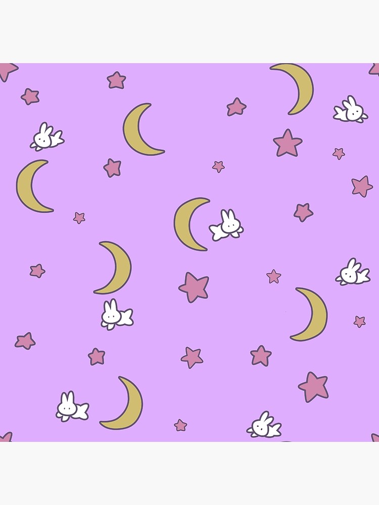 Sailor Moon inspired Bunny of the Moon Bedspread Blanket Print by AdrienneOrpheus