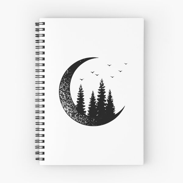 Item preview, Moon And Forest. Double Exposure designed and sold by Sloth Astronaut.