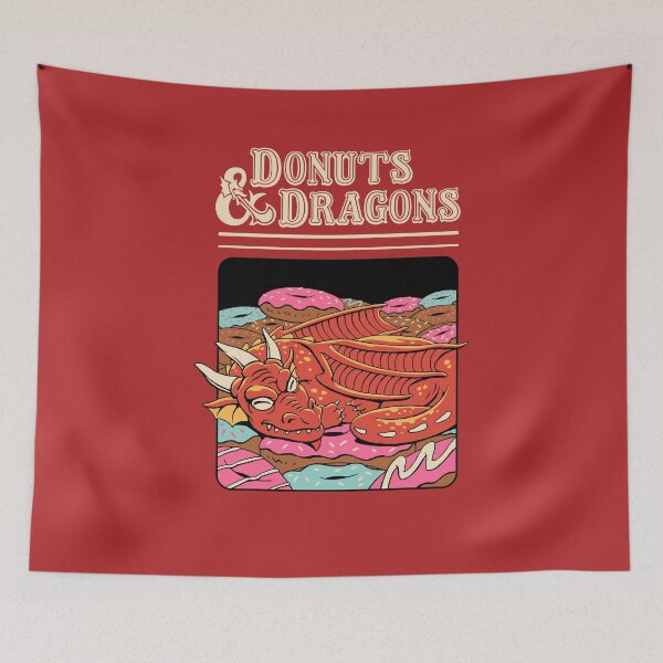 Item preview, Donuts and Dragons designed and sold by vincenttrinidad.