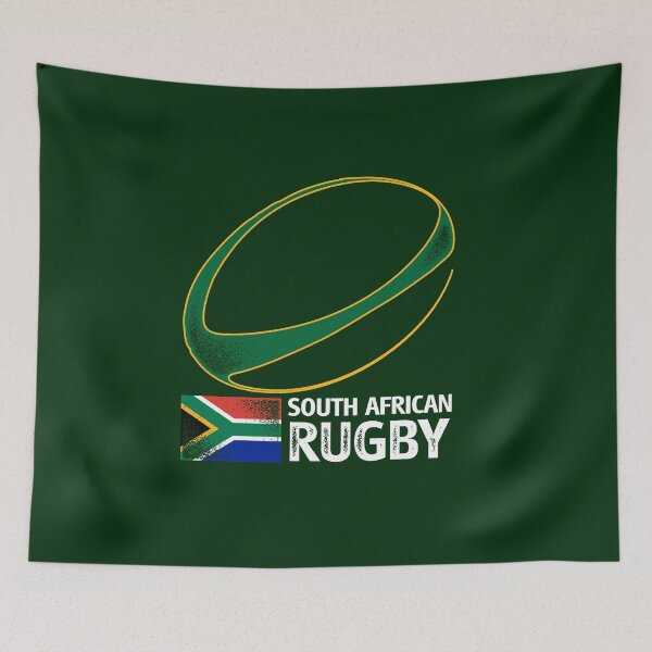 Item preview, Rugby Ball South Africa Flag designed and sold by d247.