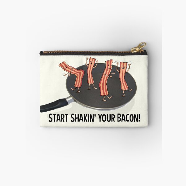 Item preview, Cute and Funny Shakin' Your Bacon designed and sold by capscratch.