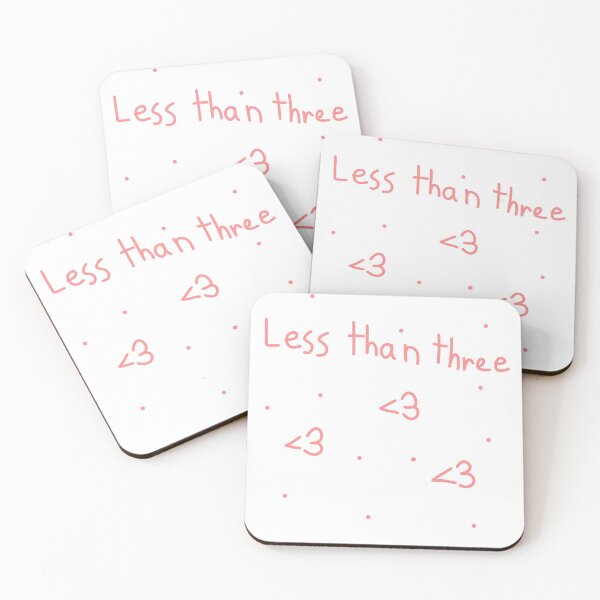 Item preview, Less Than Three <3 Text designed and sold by Michael Stewart.