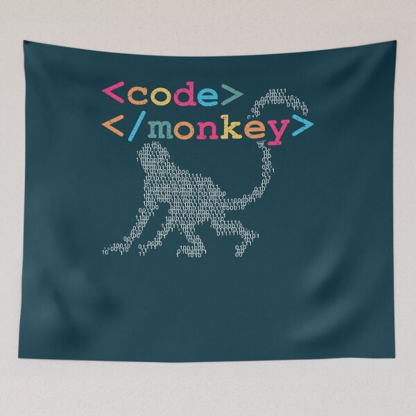 Item preview, Code Monkey designed and sold by d247.