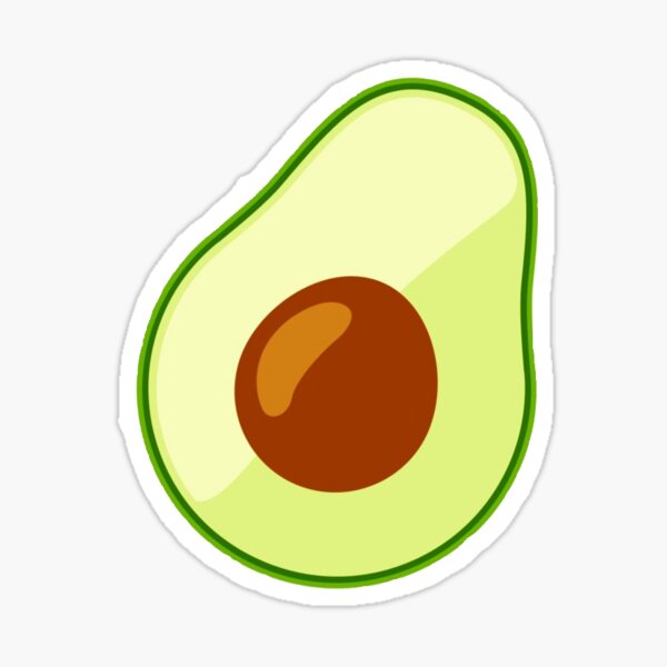 Avocado Baby Stickers Redbubble redbubble