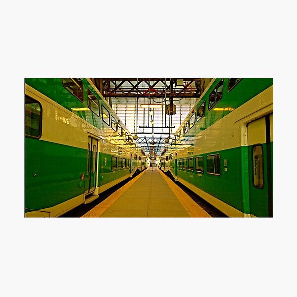 Item preview, Toronto GO Train Station Vibes designed and sold by LyonesPhotog.